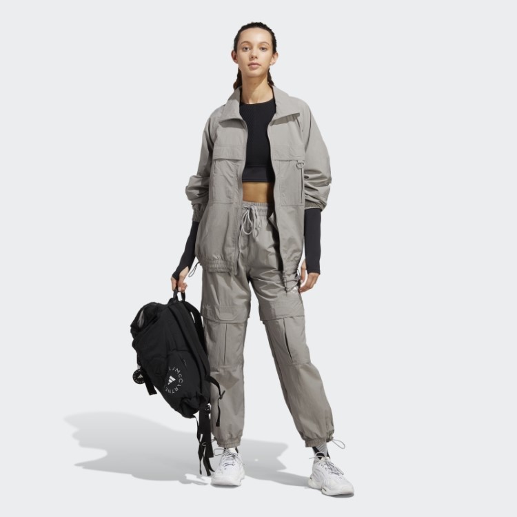 Adidas By Stella Mccartney Truecasuals Calção De Treino Sólido Tecido Dove Grey