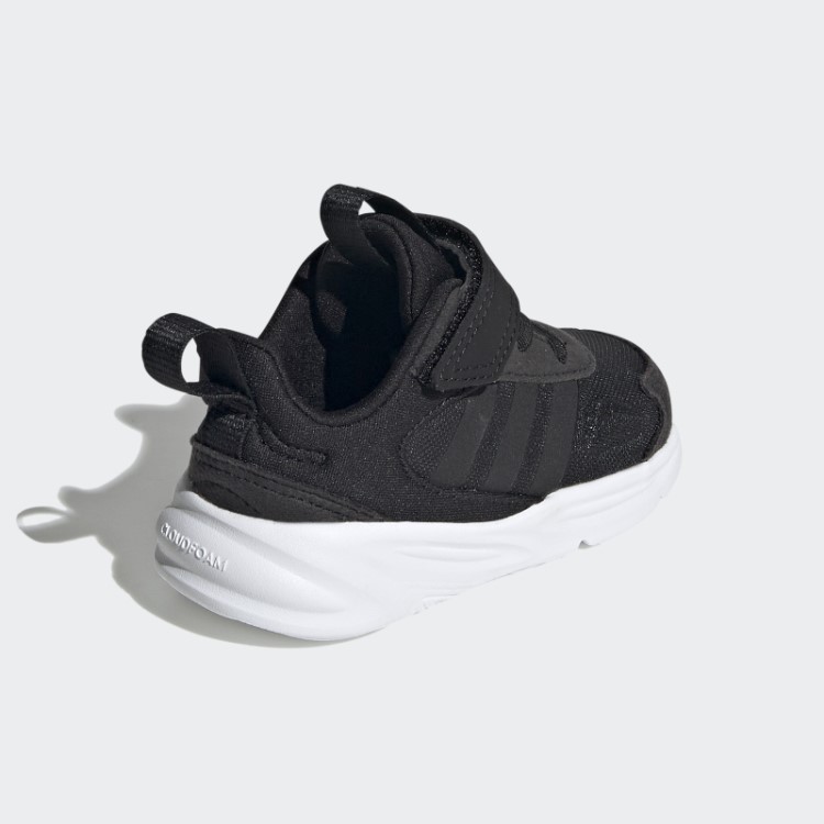 Adidas Ozelle Running Elastic Lace Preto Com Sapato Top Strap