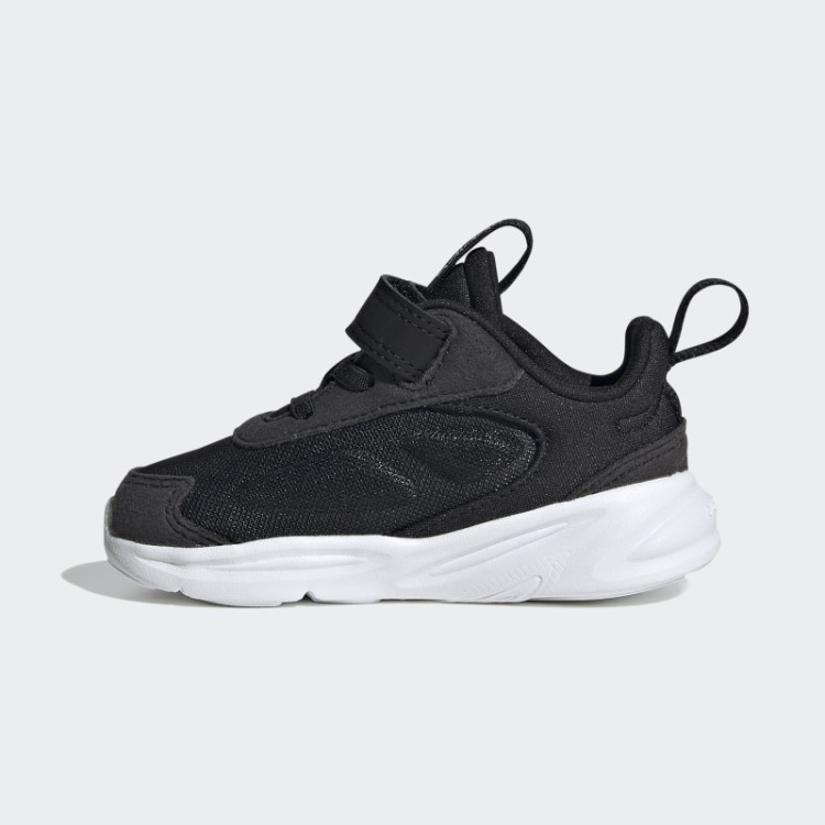 Adidas Ozelle Running Elastic Lace Preto Com Sapato Top Strap