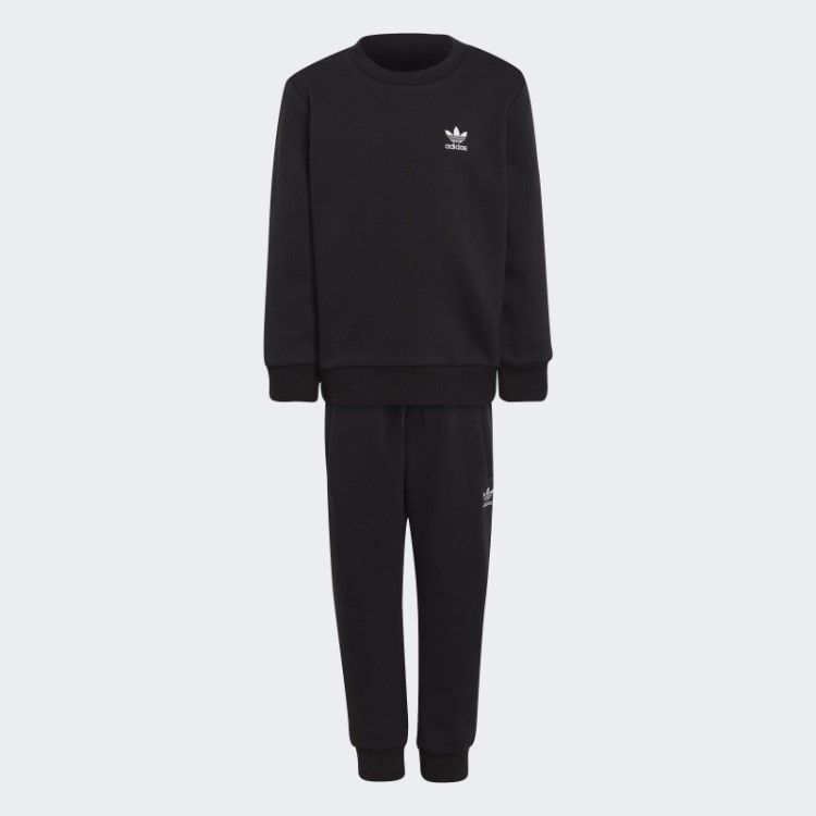 Conjunto Adidas Adicolor Crew Preto