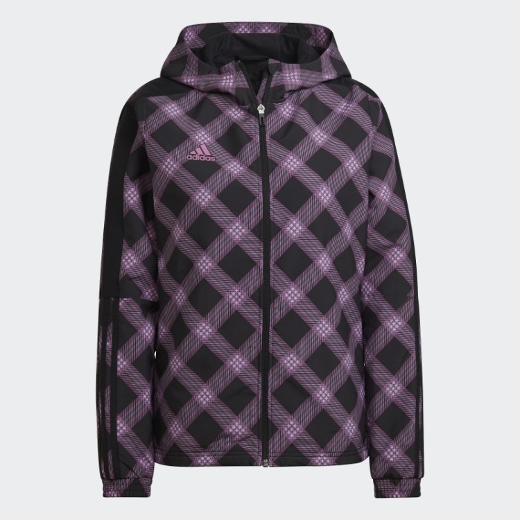Blusão De Inverno Adidas Tiro Lilás