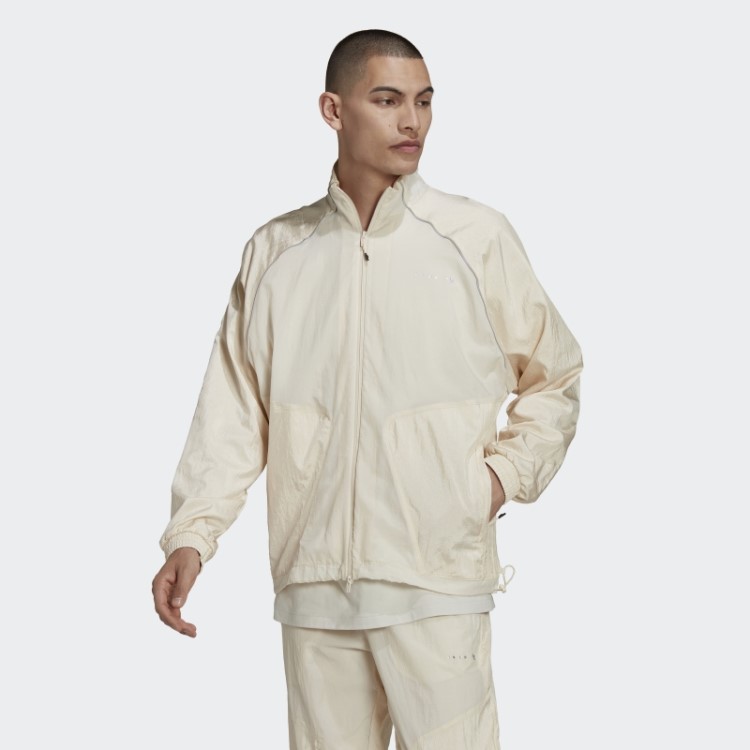 Jaqueta Adidas Revelar Material Mix Branco