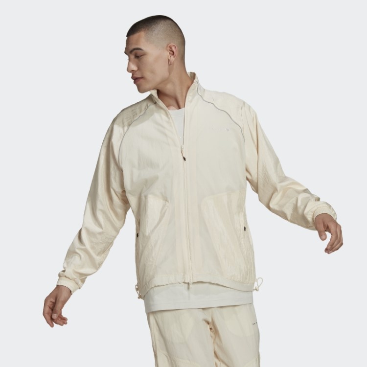 Jaqueta Adidas Revelar Material Mix Branco