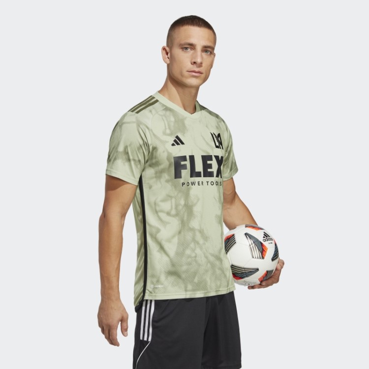 Adidas Los Angeles Fc 23/24 Away Jersey Lime