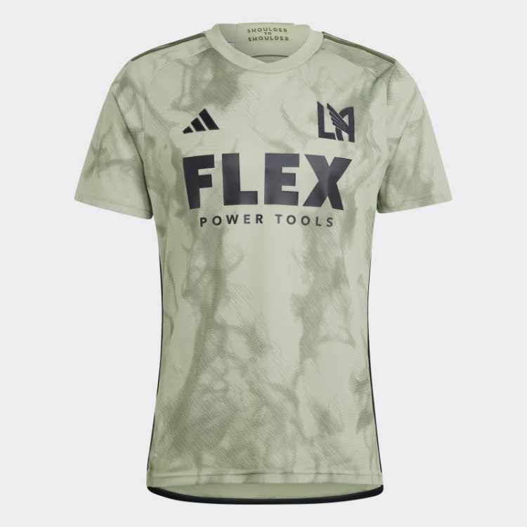 Adidas Los Angeles Fc 23/24 Away Jersey Lime