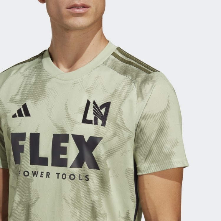 Adidas Los Angeles Fc 23/24 Away Jersey Lime