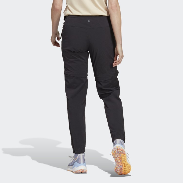 Calça Terrex Utilitas Caminhada Com Zíper Preta Adidas