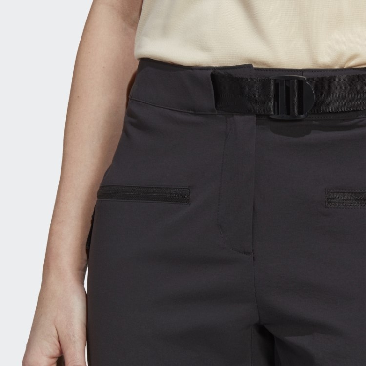 Calça Terrex Utilitas Caminhada Com Zíper Preta Adidas