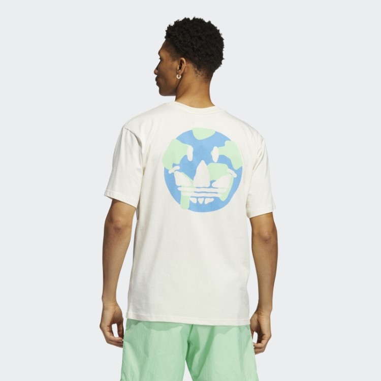Camiseta Adidas Happy Earth Não Tingida