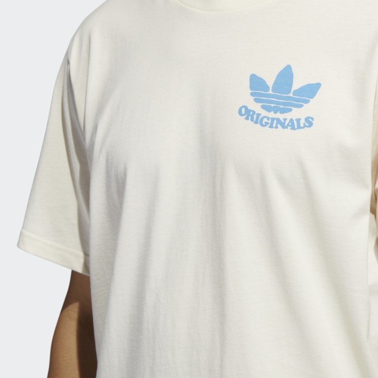 Camiseta Adidas Happy Earth Não Tingida