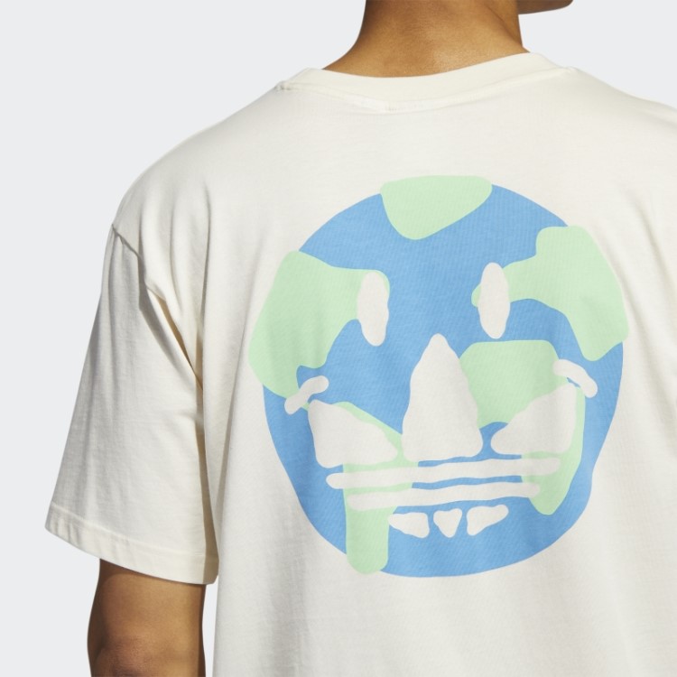 Camiseta Adidas Happy Earth Não Tingida