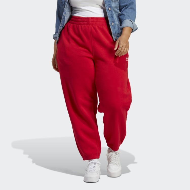 Joggers De Lã Essenciais (tamanho Grande) Adidas Escarlate