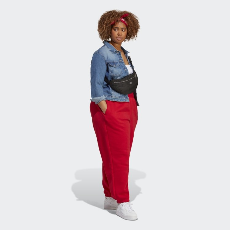 Joggers De Lã Essenciais (tamanho Grande) Adidas Escarlate