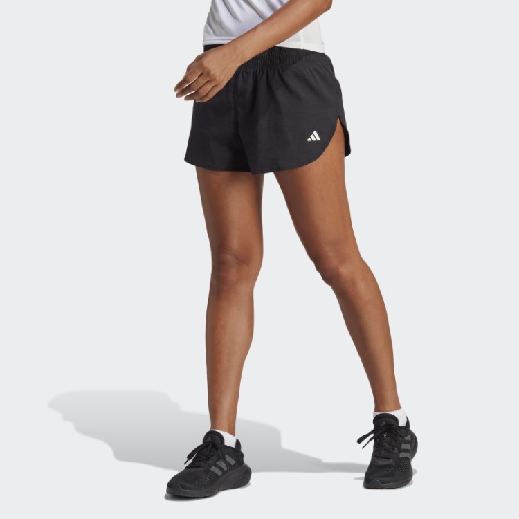 ícones De Corrida Adidas Pretos Feitos Com Shorts De Corrida Da Natureza