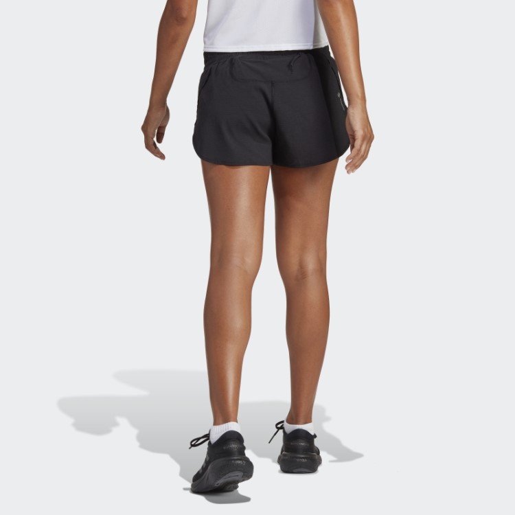 ícones De Corrida Adidas Pretos Feitos Com Shorts De Corrida Da Natureza