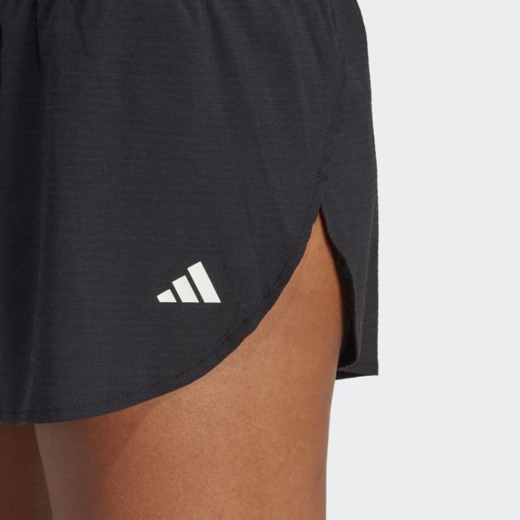 ícones De Corrida Adidas Pretos Feitos Com Shorts De Corrida Da Natureza