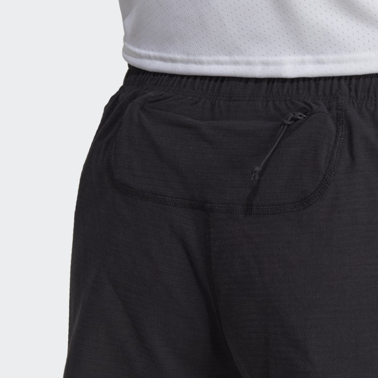 ícones De Corrida Adidas Pretos Feitos Com Shorts De Corrida Da Natureza