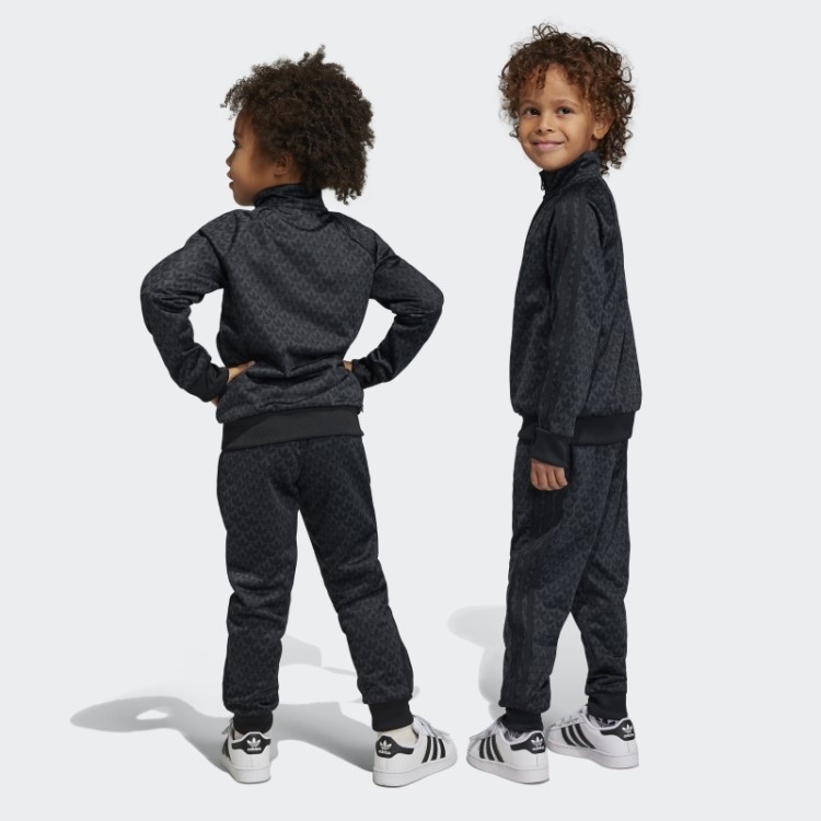 Agasalho Com Estampa De Monograma Adidas Carbon