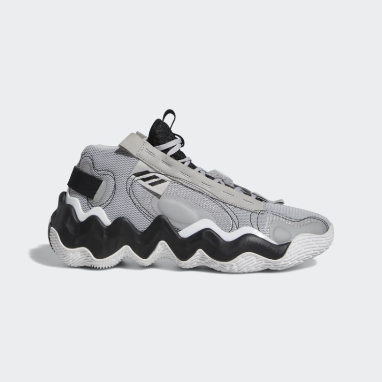 Exibição B Mid Tênis De Basquete Adidas Cinza