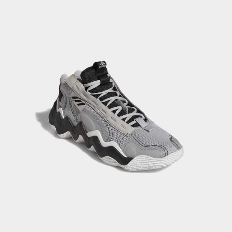 Exibição B Mid Tênis De Basquete Adidas Cinza