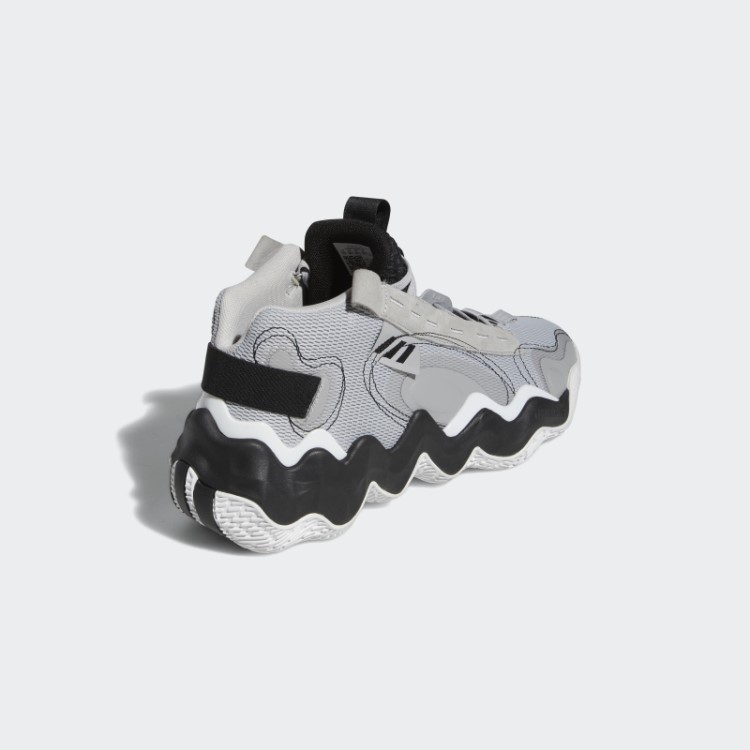 Exibição B Mid Tênis De Basquete Adidas Cinza