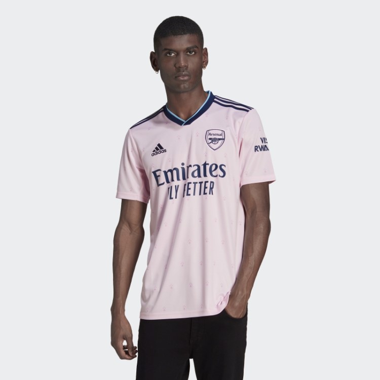 Adidas Arsenal 22/23 Terceira Camisa Rosa