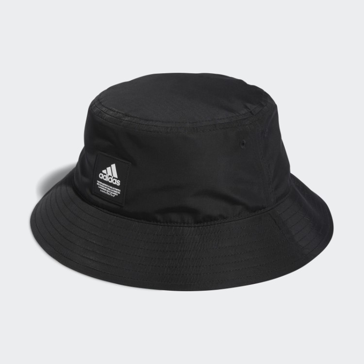 Chapéu Bucket Dobrável Preto Adidas