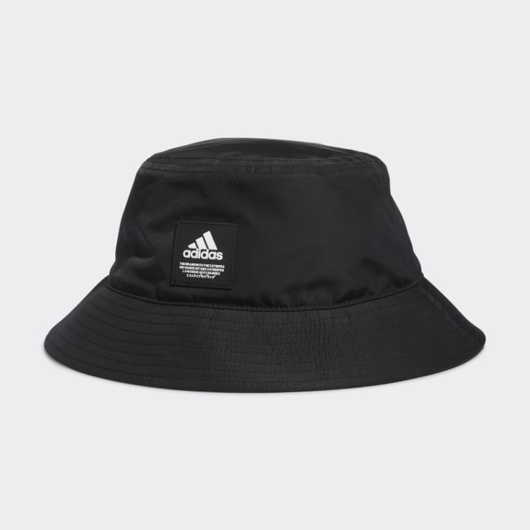 Chapéu Bucket Dobrável Preto Adidas