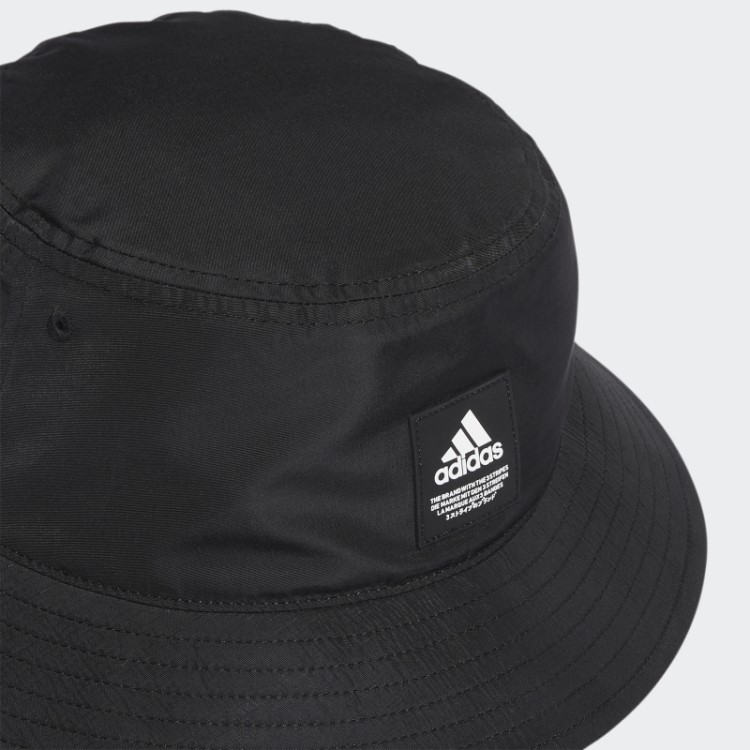 Chapéu Bucket Dobrável Preto Adidas