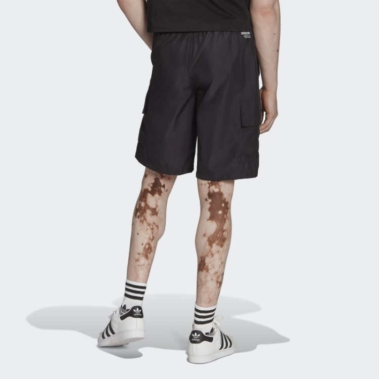 Bermuda Cargo Preta Hiperreal Adidas