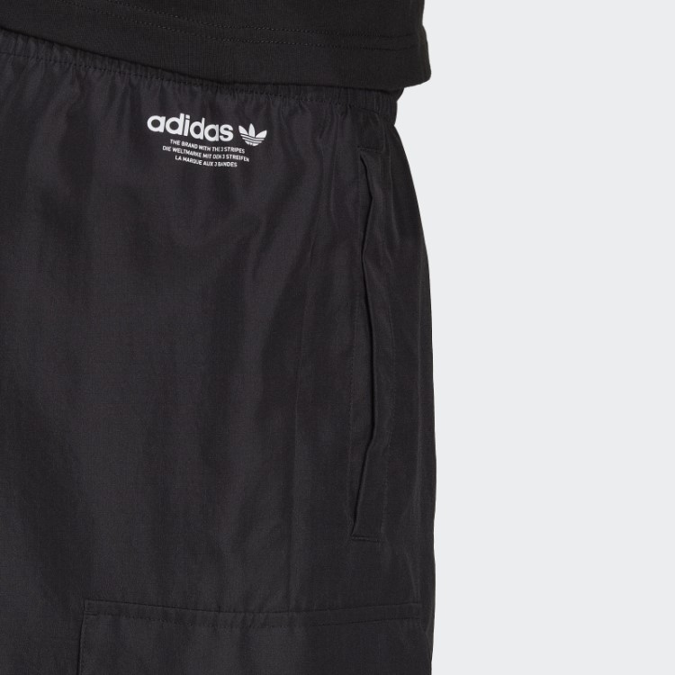 Bermuda Cargo Preta Hiperreal Adidas