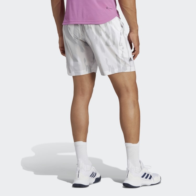 Bermuda Branca Adidas Tennis New York