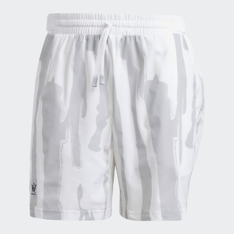 Bermuda Branca Adidas Tennis New York