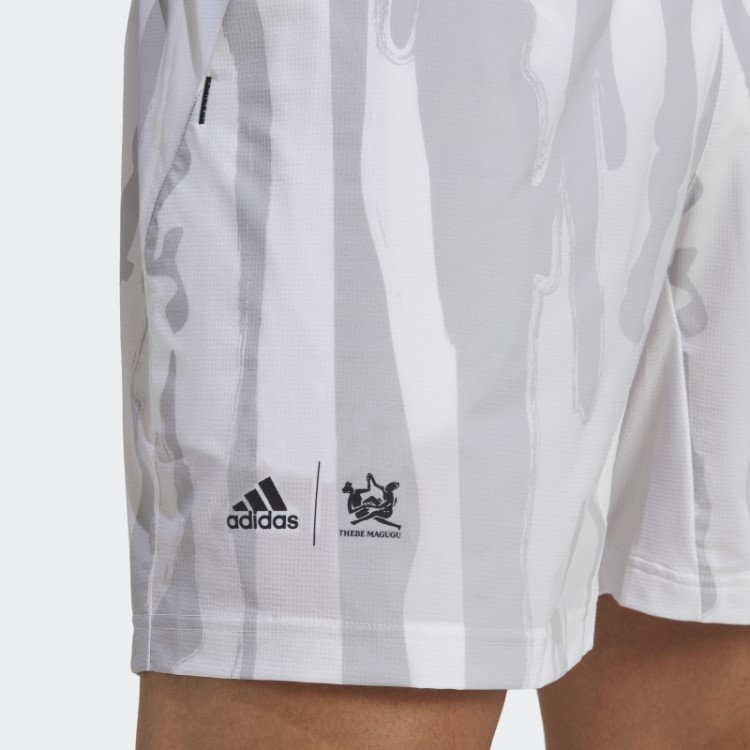 Bermuda Branca Adidas Tennis New York