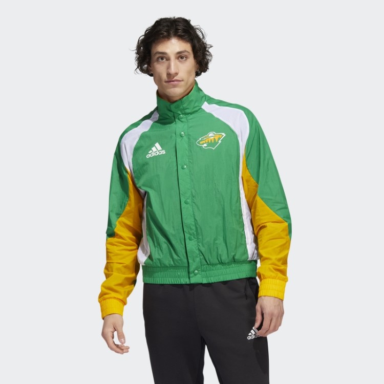 Jaqueta Retrô Wild Reverse Adidas Verde Médio