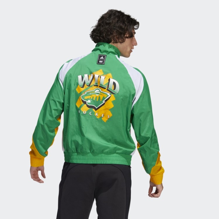 Jaqueta Retrô Wild Reverse Adidas Verde Médio