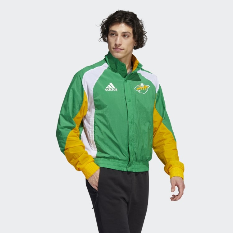 Jaqueta Retrô Wild Reverse Adidas Verde Médio