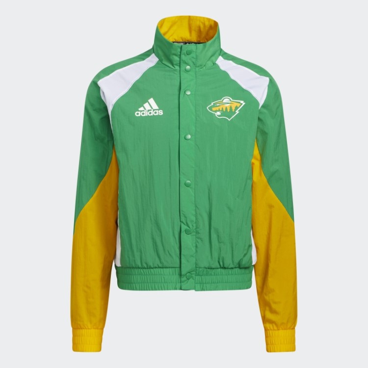Jaqueta Retrô Wild Reverse Adidas Verde Médio