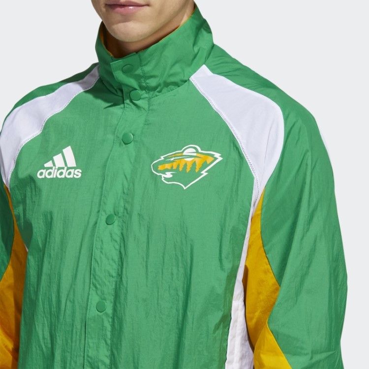 Jaqueta Retrô Wild Reverse Adidas Verde Médio