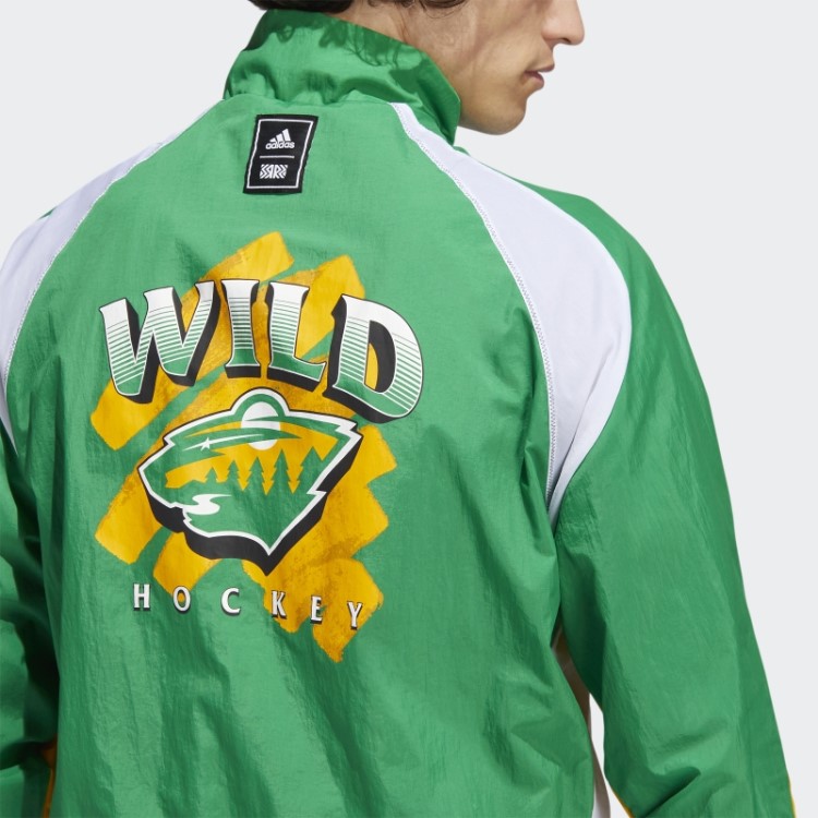 Jaqueta Retrô Wild Reverse Adidas Verde Médio