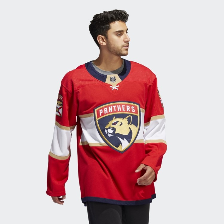 Camisa Vermelha Adidas Panthers Home Autêntica