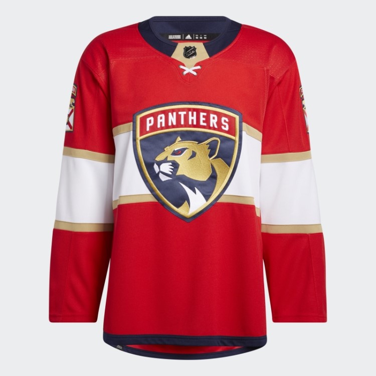 Camisa Vermelha Adidas Panthers Home Autêntica