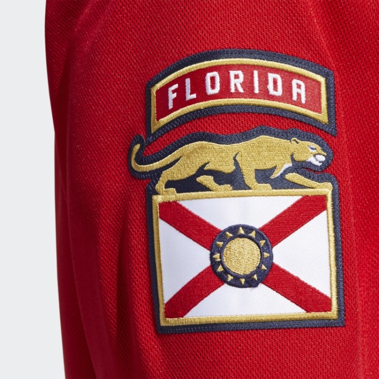 Camisa Vermelha Adidas Panthers Home Autêntica
