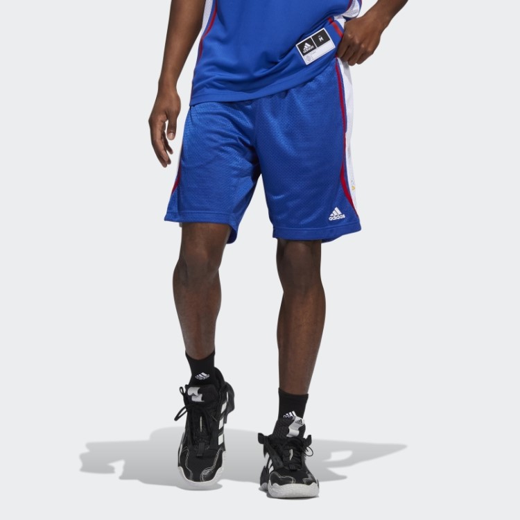 Shorts Swingman Azul Royal Adidas Jayhawks