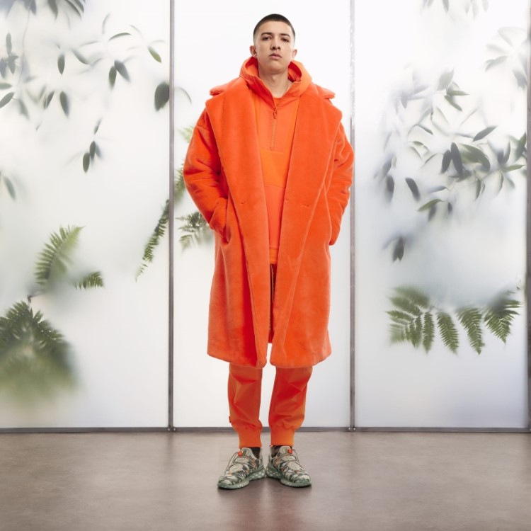 Casaco De Pele Sintético Adidas Laranja (todos Os Gêneros)