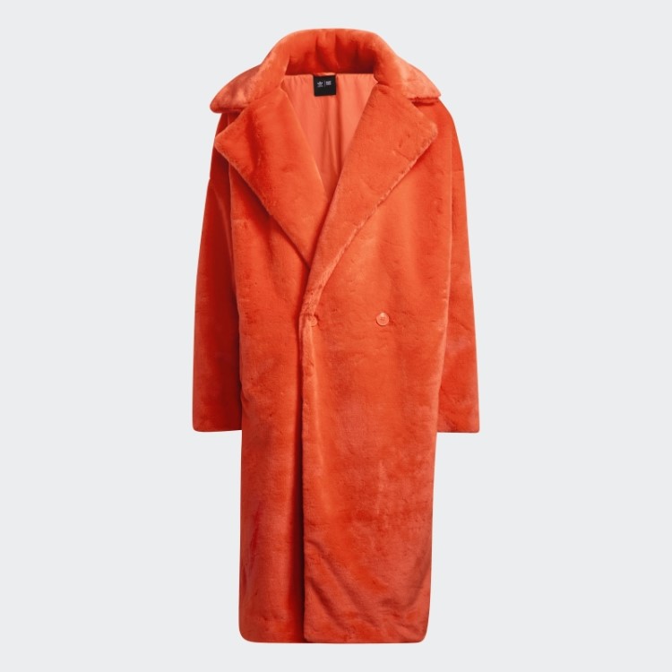 Casaco De Pele Sintético Adidas Laranja (todos Os Gêneros)