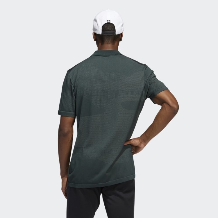 Adidas Go-to Camisa Polo Sem Costura Verde