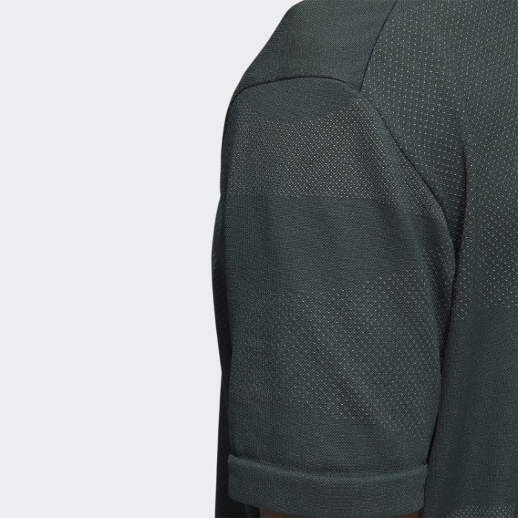 Camisa Polo Verde Adidas Go-to Sem Costura