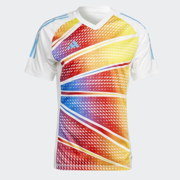 Tiro 23 Pro Jersey Gráfico De Manga Curta Branco Adidas