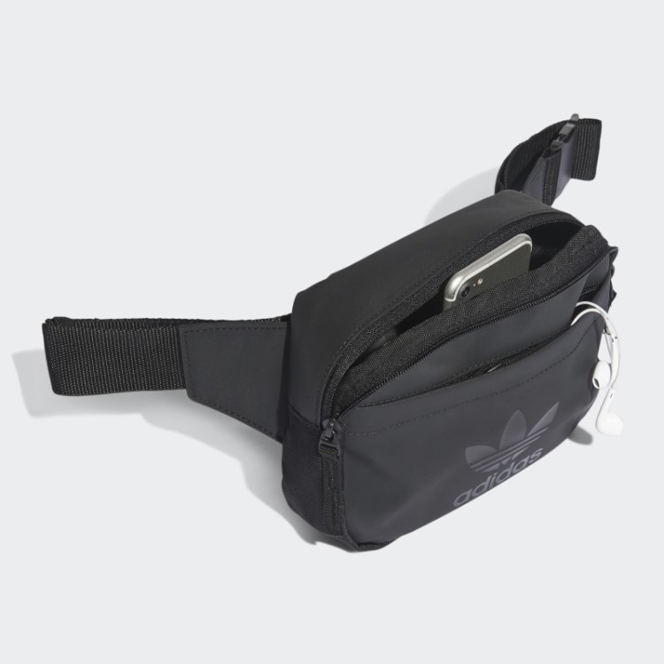 Bolsa De Cintura Arquivo Adicolor Preta Adidas